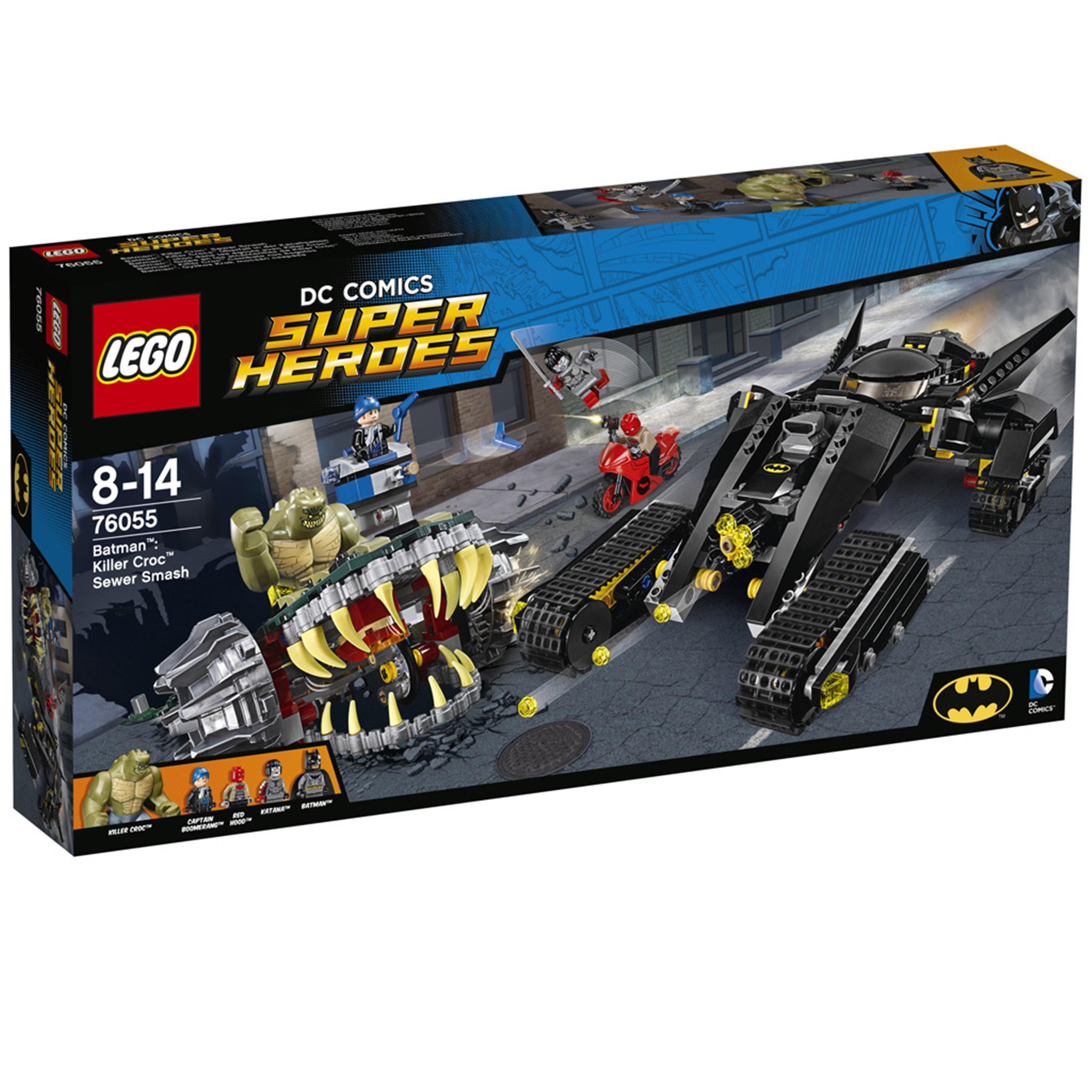 LEGO DC SH-Batman Killer Crocs Überfall (76055)