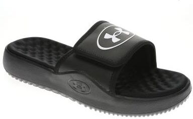 Under Armour Ignite Pro 8 Slide (Men's) Athletic in Black, Size 13 M, Memory Foam/Rubber/Synthetic