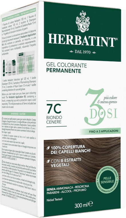 Herbatint 3dosi 7c 300ml