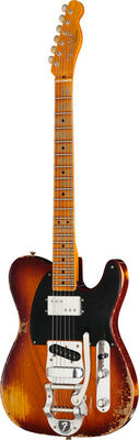 Fender LTD Blackguard Cunife Tele AVB Aged Violin Burst