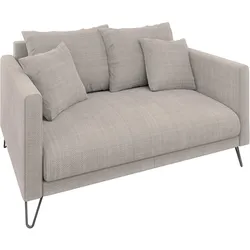 2-SITZER-SOFA Harmony Taupe Chenille