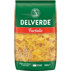 Delverde Nudeln Classica Farfalle, Hartweizen, 500 g