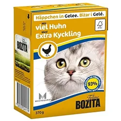 BOZITA Stückchen in Gelee mit gehacktem Huhn 370 g