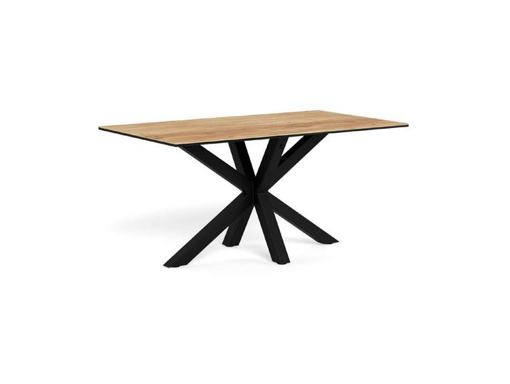 ACTONA GROUP Esstisch, mit Keramik Tischplatte und Stahlkreuz, L: 160 cm