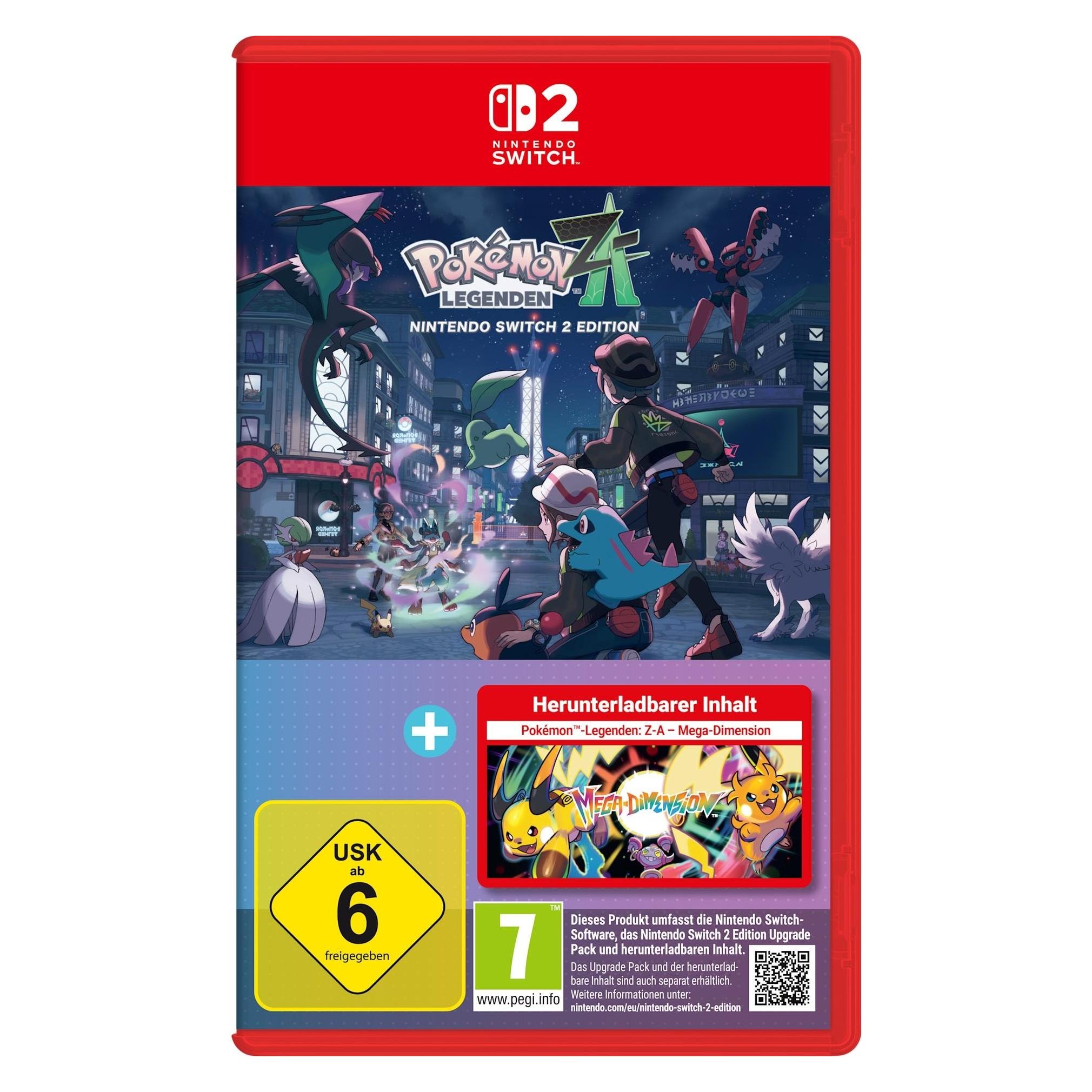 Nintendo Pokémon Legenden: Z-A - Switch 2 Edition + Mega Dimension (Switch 2, DE, FR, IT) (10020239)
