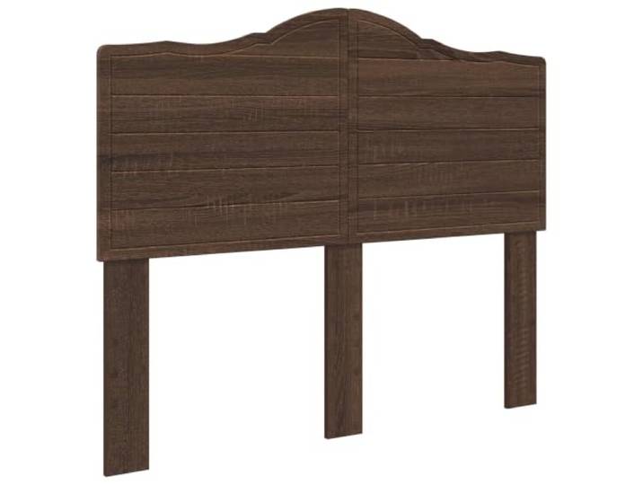 Makastle Kopfteil Braun Eichen-Optik Holzwerkstoff 123x100 cm Stabile Konstruktion