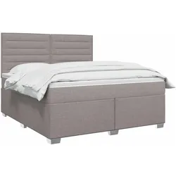 vidaXL, Boxspringbett, Boxspringbett (180 x 200 cm)