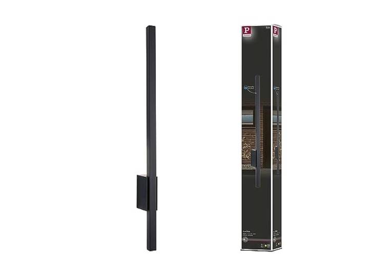 Paulmann 94742 LED Außenleuchte Wandleuchte Stan seewasserresistent IP44 800mm 3000K 11,5W 300lm 230V Anthrazit Alu Warmweiß