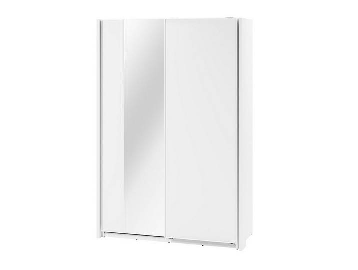 Compleo Schwebetürenschrank mit Aufhänger. Kleiderschrank mit Spiegel LAVIAS. Modern design