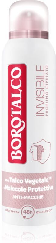 Borotalco Invisible Rose déodorant en spray 150 ml