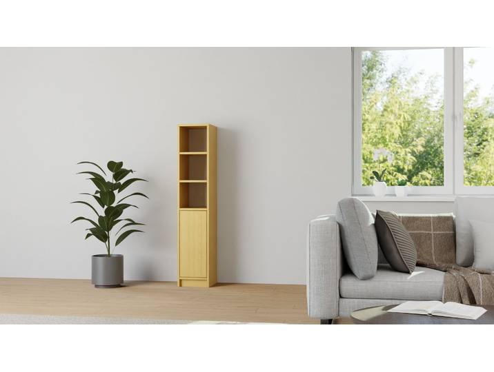 Flurkommode aus Echtholz Furnier Echtholz Furnier Eiche geölt
