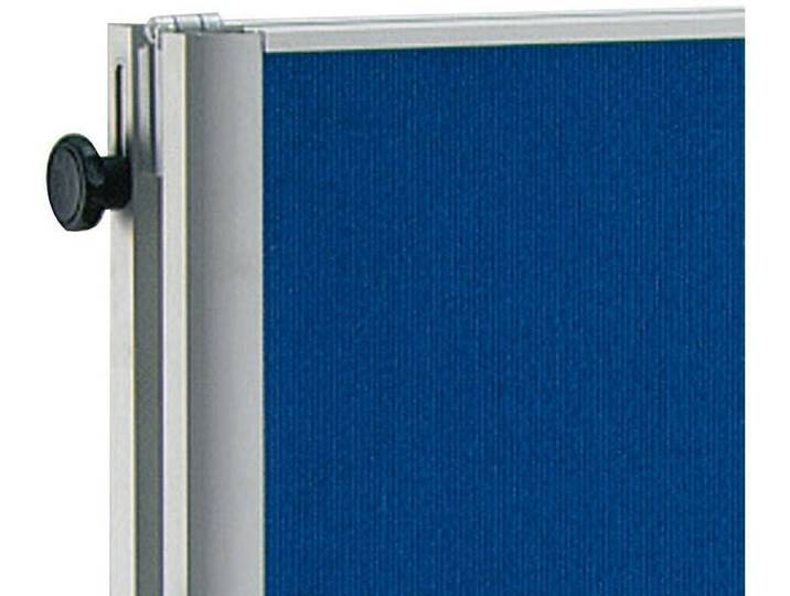 MAUL Standtafel Moderationstafel professionell 150x120cm Textil/Textil grau
