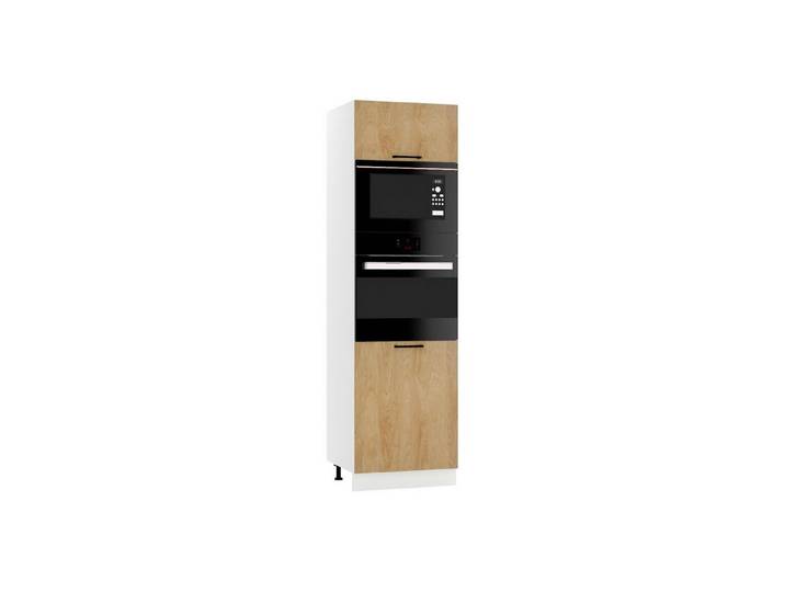 ROYAL24_MARKT Mikrowellenumbauschrank - D60PK MVP/L - BONIRA - Stilvolles Küchenelement (Küchen Mikrowellenumbauschrank, 1-St., Premium - BONIRA) Top Stoffe - Exklusiv - Hochwertig