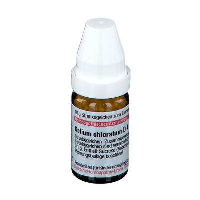 Kalium Chloratum D 4 Globuli 10 g