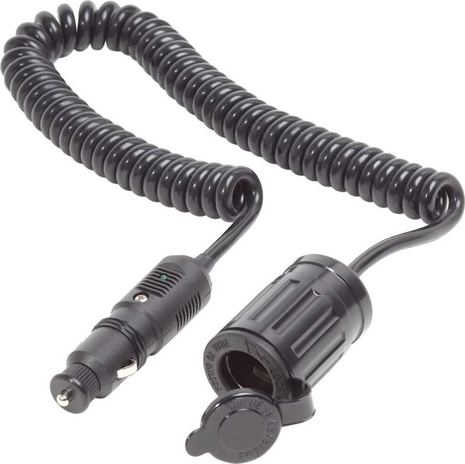 Blue Sea Systems stekker met stopcontact, 12V, zwart