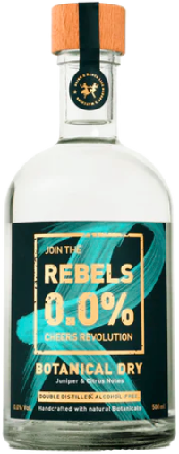 Rebels 0,0% Rebels 0.0% Botanical Dry Gin 50 cl. - 50cl