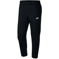 Nike, Herren, Sporthose, Club Bb Offene Saum Hose (L), Schwarz