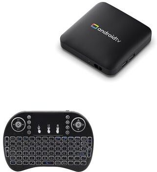 LightInthebox H96 Max Android TV Box 2GB16GB, Smart Streaming Media Player with Google Assistant Voice Remote, Support Netflix, YouTube, Disney, Prime Video, Google Play Store, Dual WiFi Bluetooth Smart TV Box