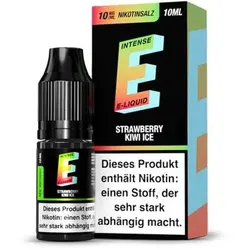 TVE E-Intense Strawberry Kiwi Ice NicSalt Liquid 10ml / 10mg