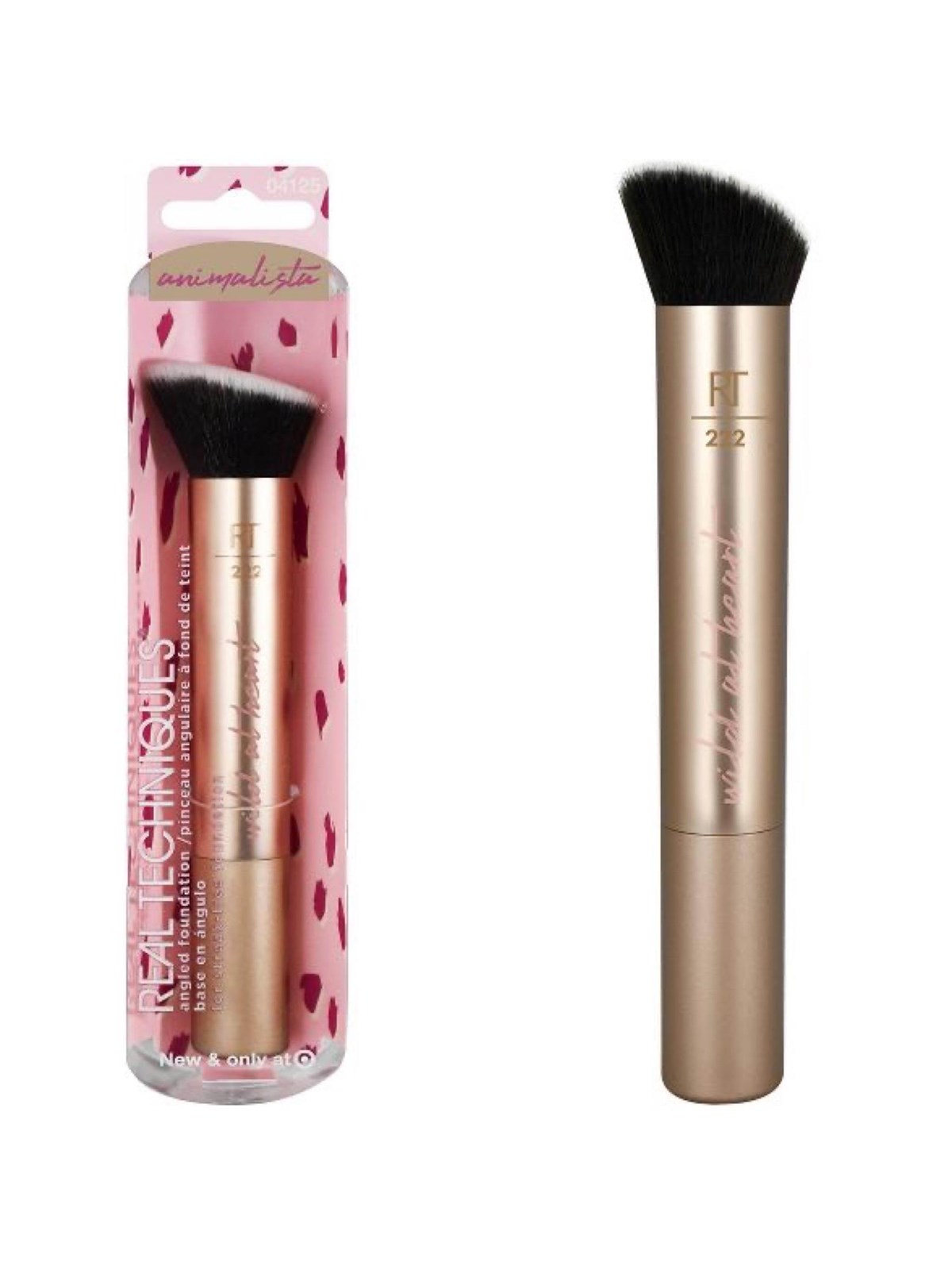 Real Techniques Animalista Duo Rounded Powder Brush No. 415