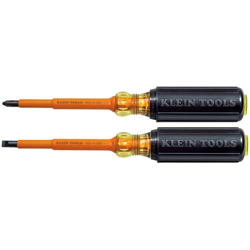 Klein Tools Schroevendraaierset 2 stuks geïsoleerd en gewatteerd