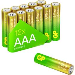 GP Ultra Micro (AAA)-Batterie Alkali-Mangan 1.5 V 12 St. GPULT24A552C12