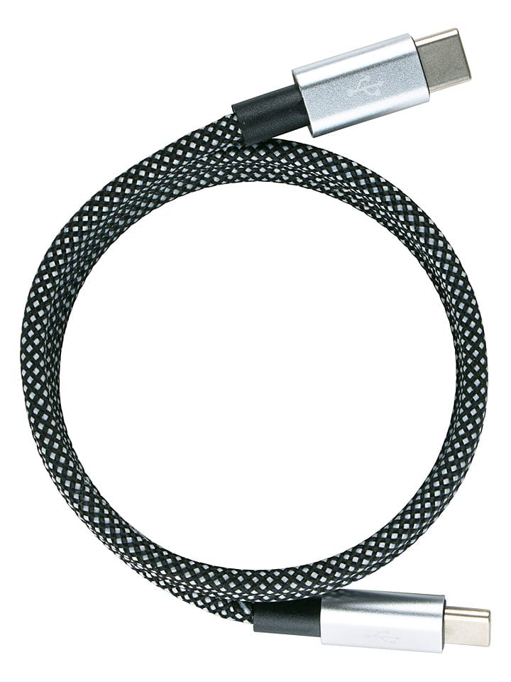 GRUNDIG USB-C-Ladekabel in Schwarz - (L)100 cm - onesize