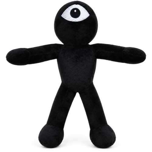 Wiztex Roblox Pluche Knuffel Black Eye Door - Zwart Verzamelspeelgoed