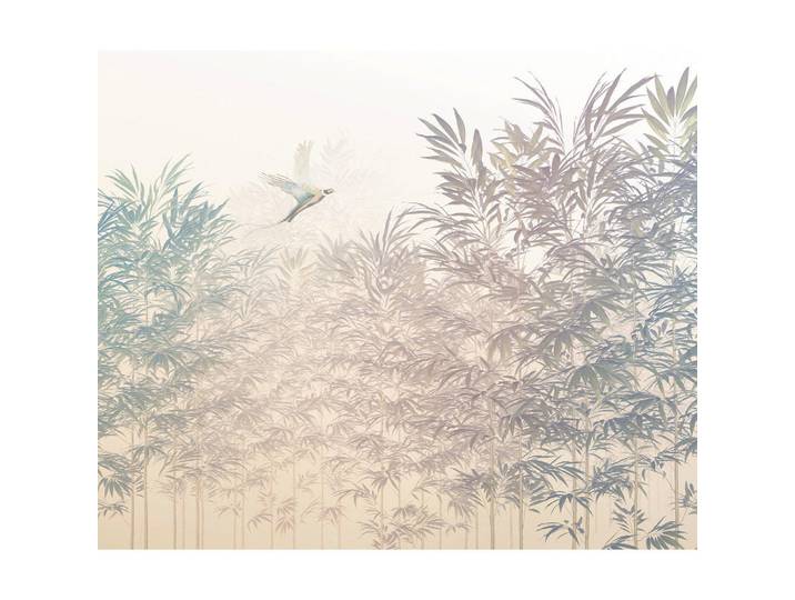 Komar Vliestapete, Mehrfarbig, Bäume, 300x250 cm, Fsc, Tapeten & Wandverkleidungen, Vliestapeten