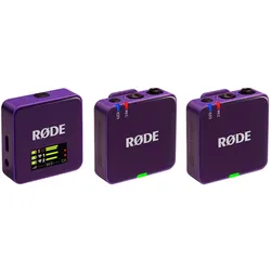 Wireless GO (Gen. 3) Purple, dig., Mikrofonsystem, 2-Kanal, drahtlos