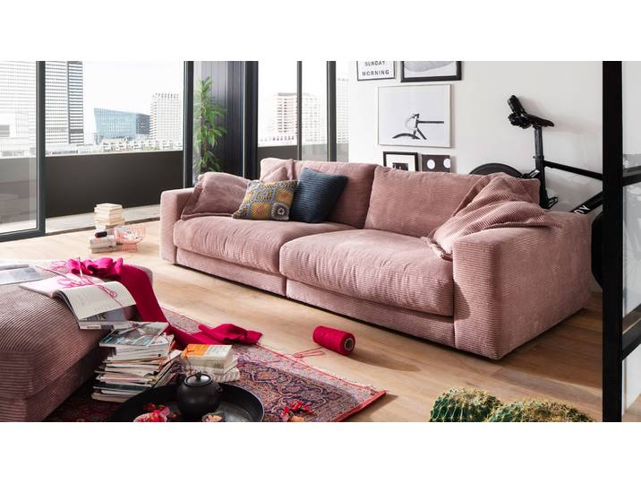 Cord Big Sofa Candy Seventies Vintage XXL