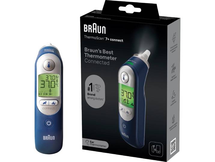 BRAUN IRT6575NWE - Braun ThermoScan® 7+ connect Oorthermometer