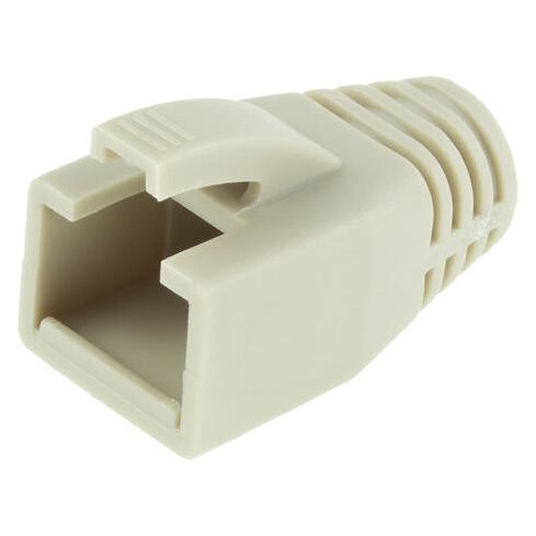 ACT RJ45 grey boot for 8.0 mm cable. Colour: Grey Cable boot rj45 8.0mm grey (FA2010)