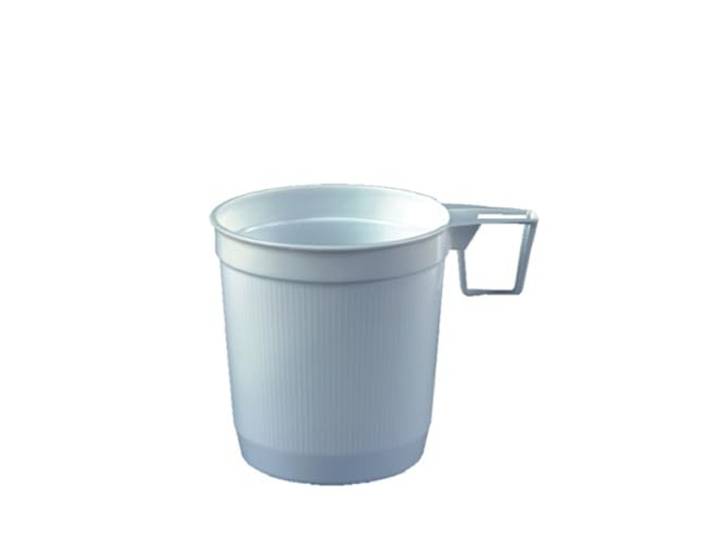 PAPSTAR Plastik Kaffeebecher Henkel 0,25l 1000st. 12216