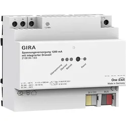 Gira KNX-Spannungsversorgung 1280mA Drossel REG 213800