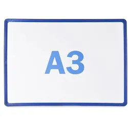 Plakatrahmen, Kunststoff blau | A3