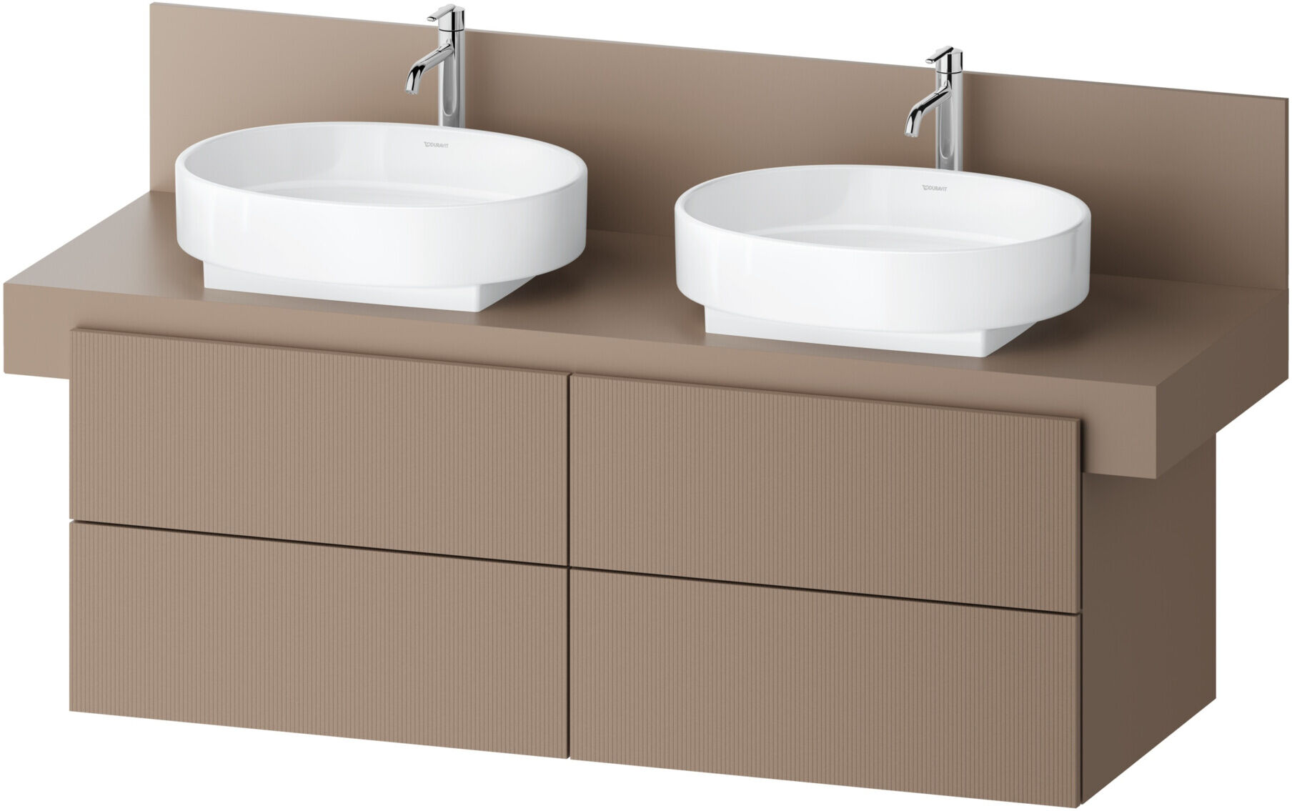 Duravit Waschtischunterschrank Balcoon 140x57x53,4cm, umb strukt., 4 SchKa. (BA50180JFIF0000)