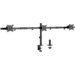 Equip 17"-32" Dreifach schwenkbare Monitor-Schreibtischhalterung