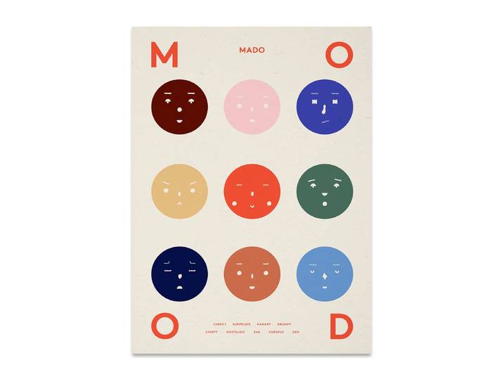 Paper Collective - Nine Moods, 50 x 70 cm