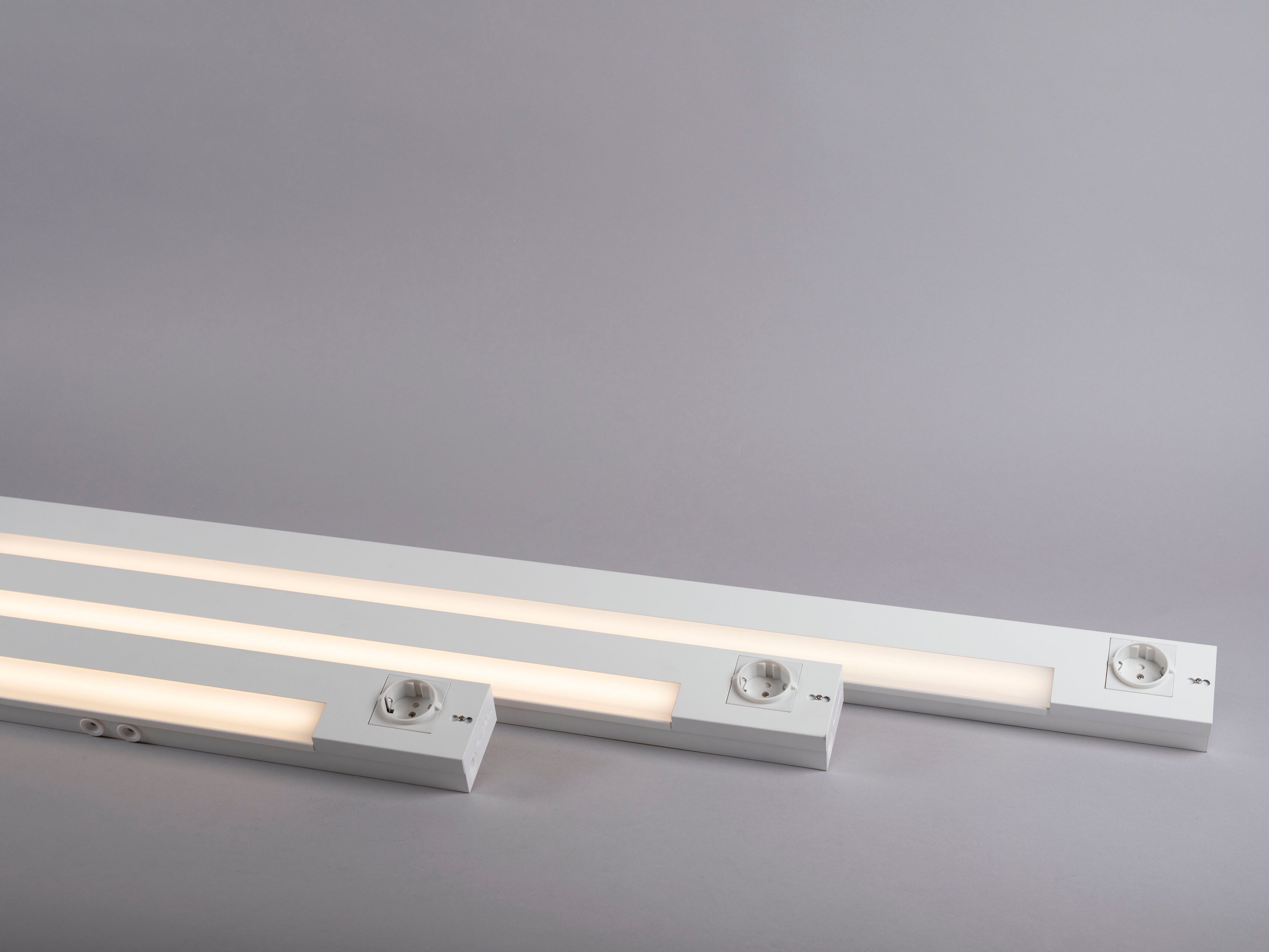 Hide a lite Bänkarmatur Kitchen Line, 2700K/3000K, 12W, vit