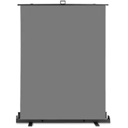 Walimex pro pro Roll-up Panel Hintergrund 155x200cm (155 cm, 200 cm), Hintergrundsystem, Grau