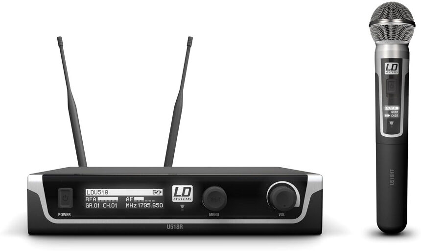LD Systems U518 Hhd Funkmikrofon System Mit Handmikrofon Dynamisch