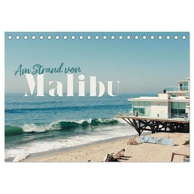 Am Strand von Malibu (Tischkalender 2027 DIN A5 quer), CALVENDO Monatskalender