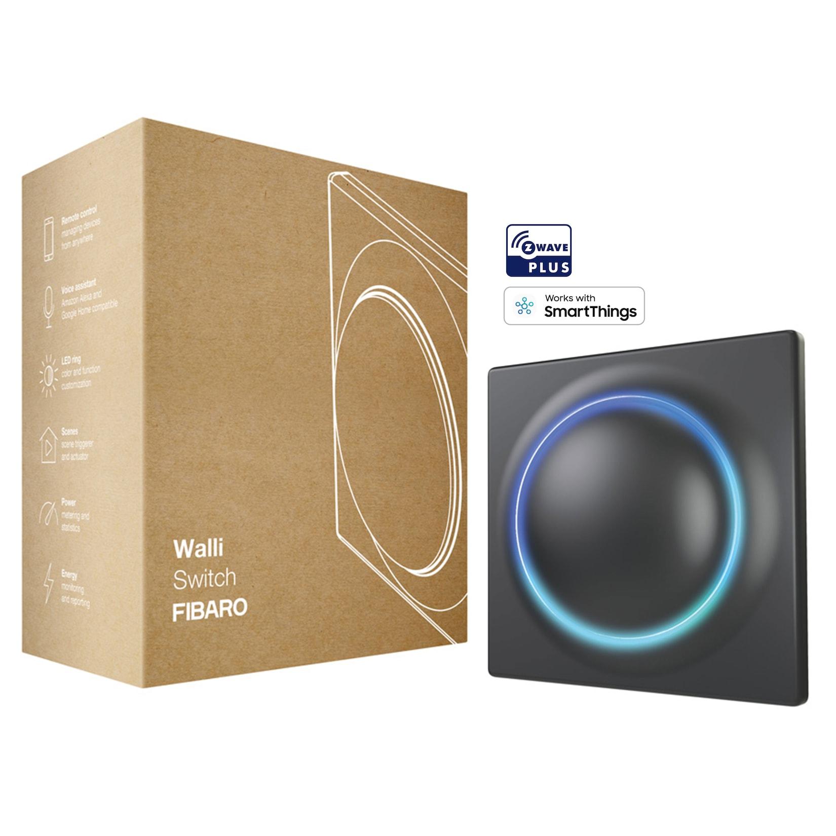 FIBARO Walli Switch (Schwarz)