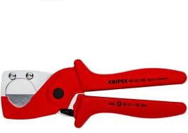 KNIPEX 25mm Pipe Cutters for Plastic Composite Pipes (90 25 185)