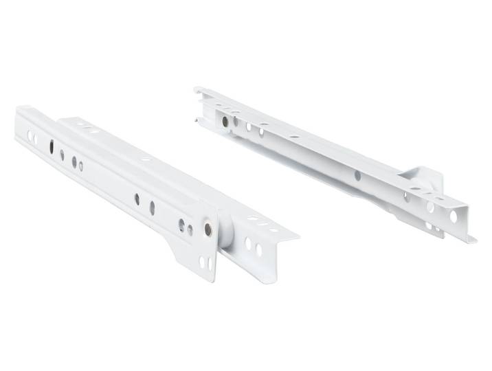 Hettich Rollschubführung FR 302 STA Stahl Weiss 250 mm