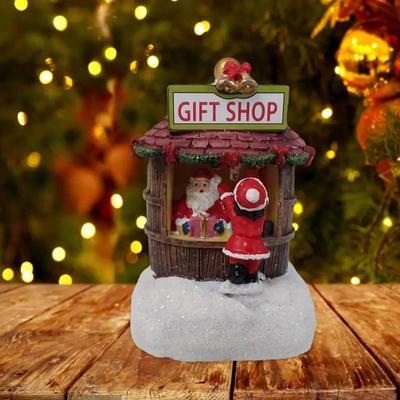 Uplift Essentials Festive Narrative Sculpture High Definition Village House Architectural Ornament style 1