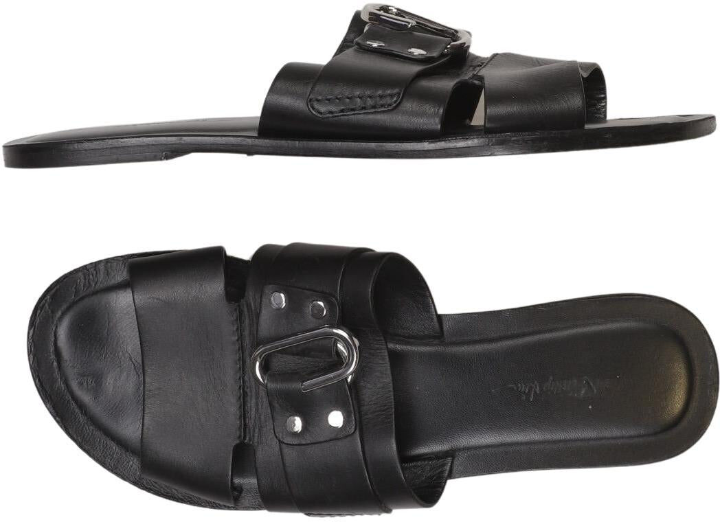 Phillip Lim Damen Sandalen, Schwarz, Gr. EU 39, kein / Etikett - Second Hand