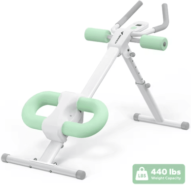 Inspire Picks MERACH Adjustable Ab Machine Trainer Foldable Core And Abdominal Exercise System With Knee Protection 2314wg