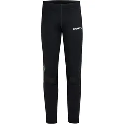 CRAFT ADV Nordic Ski Club Wind Skileggings Kinder 999000 - black 134/140